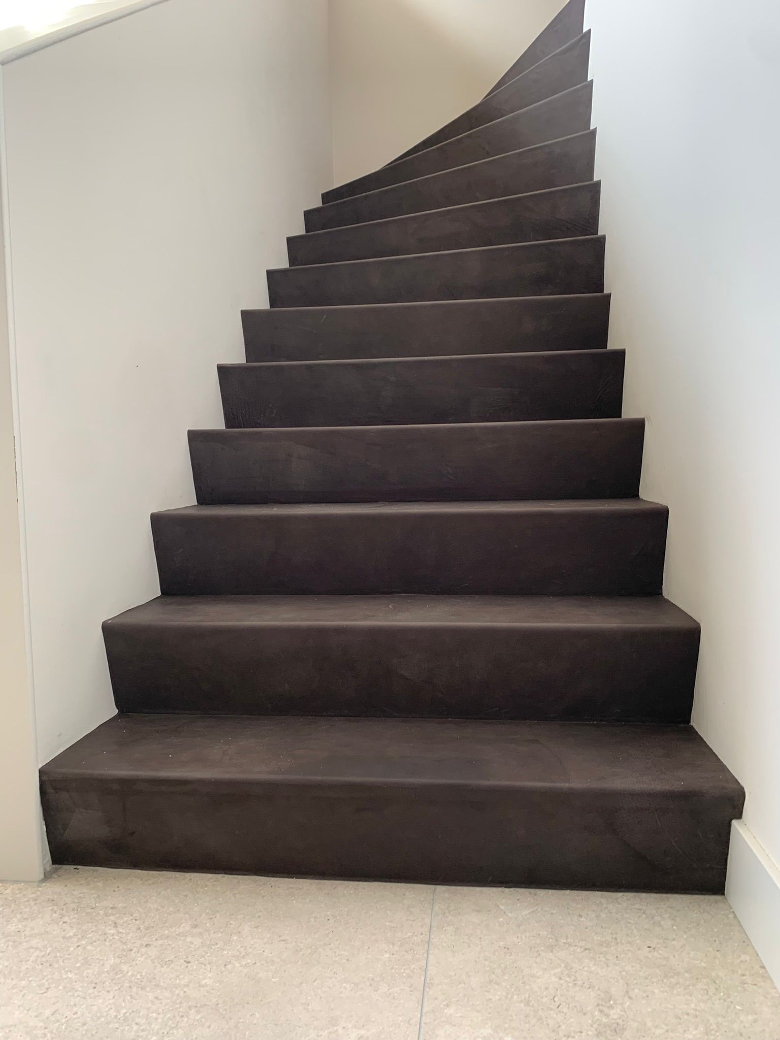 Leer Trapbekleding / Leer trapbekleding brown